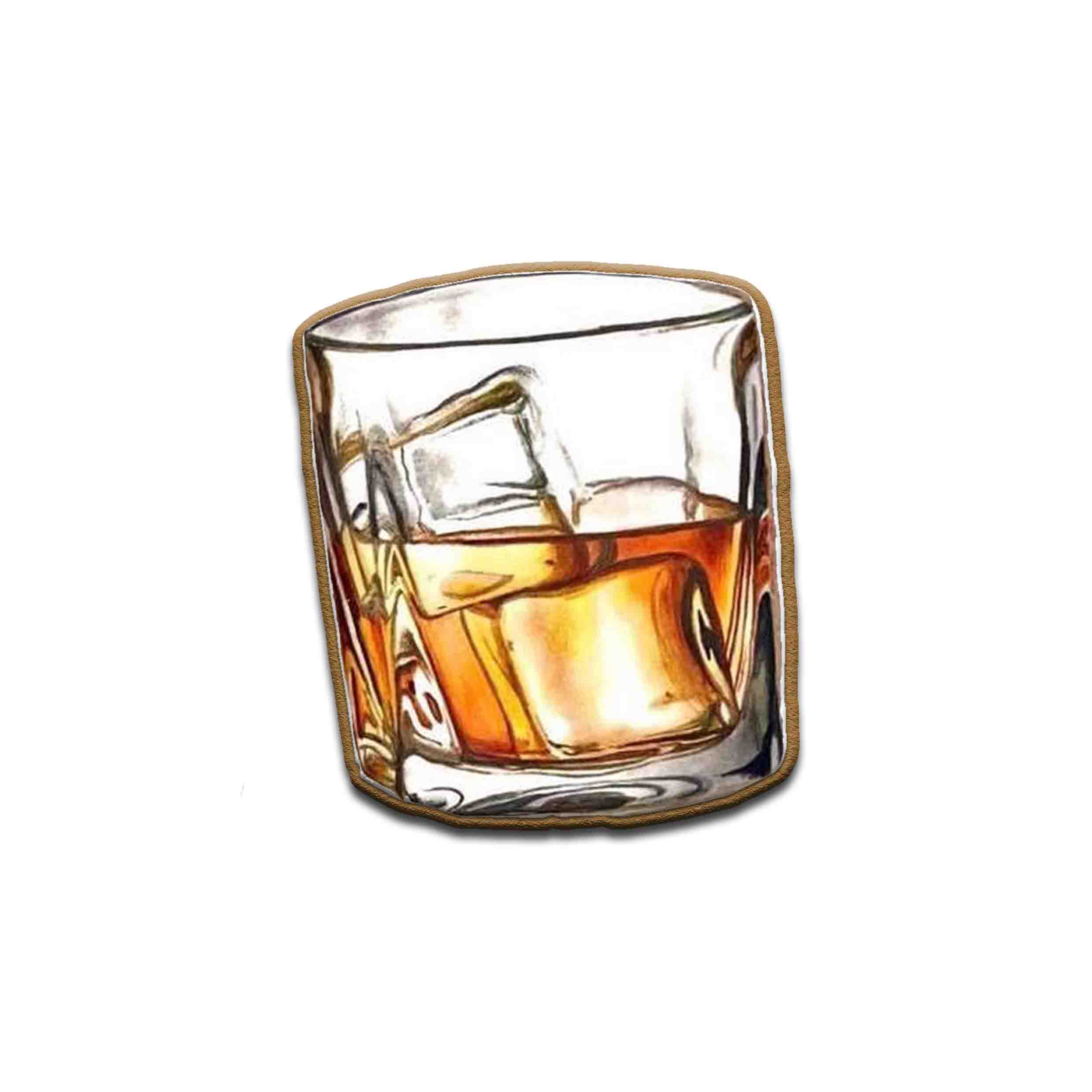     
            Glass with whiskey
    