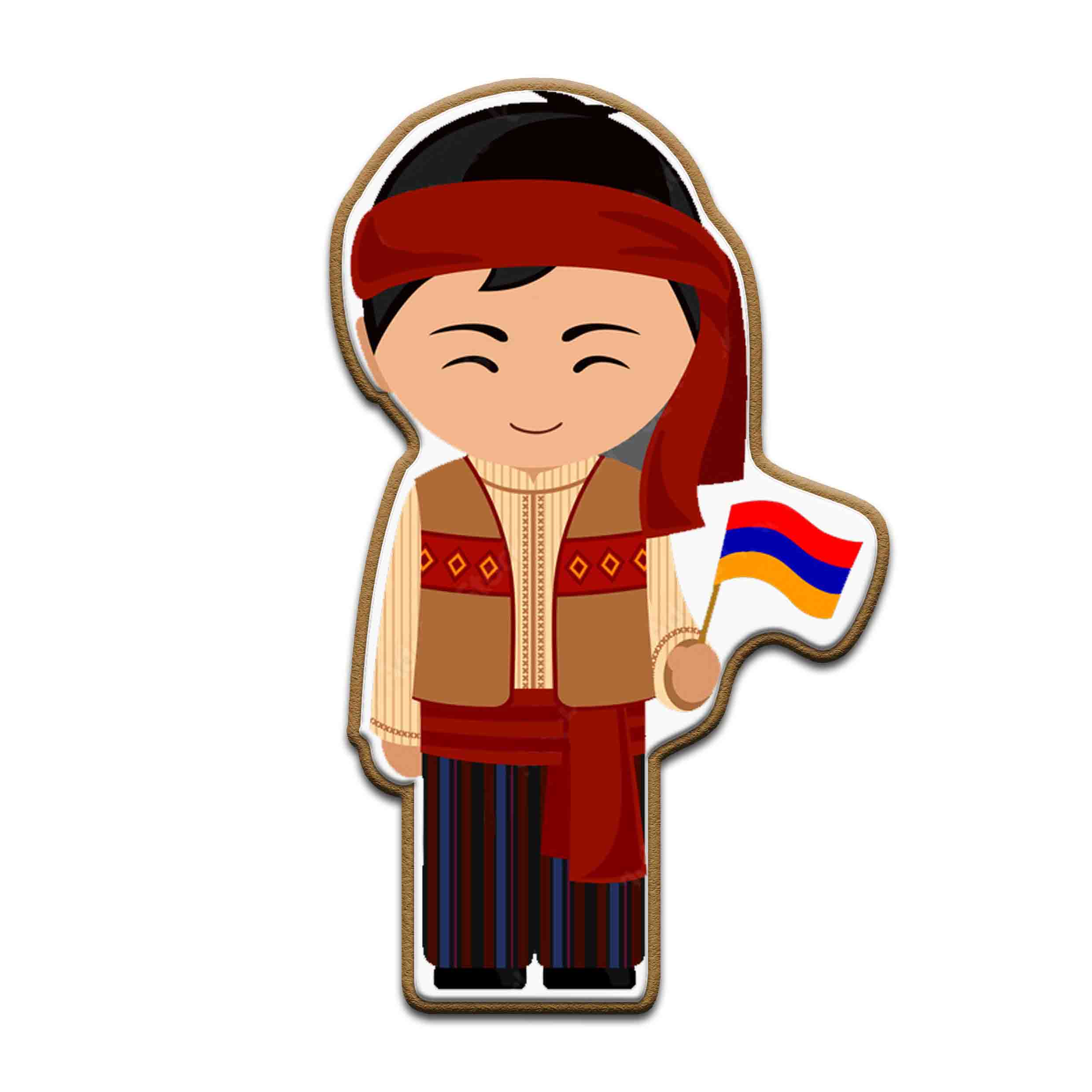     
            Boy in traditional costume
    