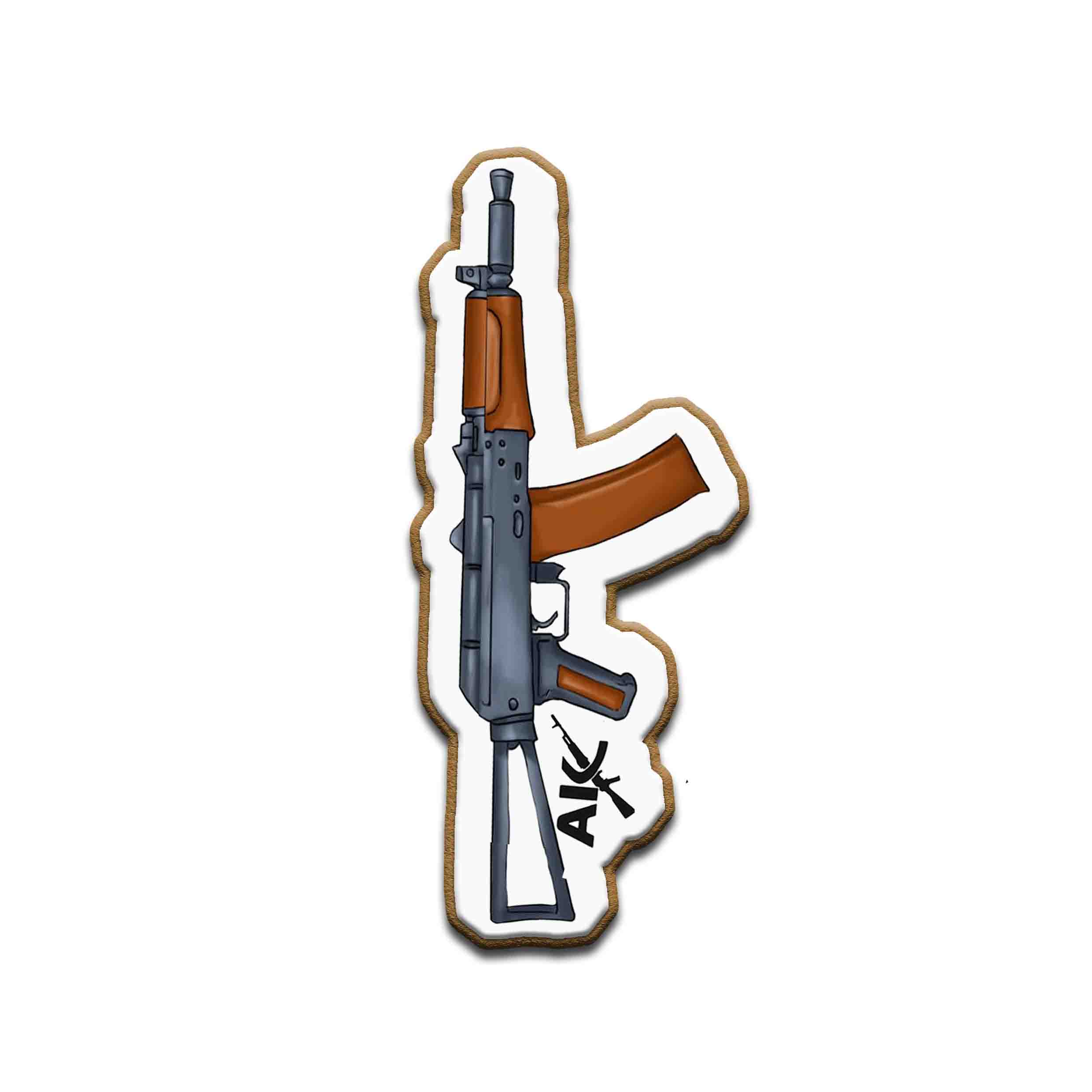     
            Kalashnikov rifle
    